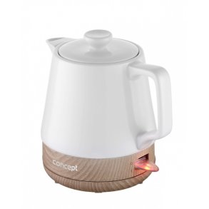 Keramisk kedel Concept RK0060 1,0L hvid