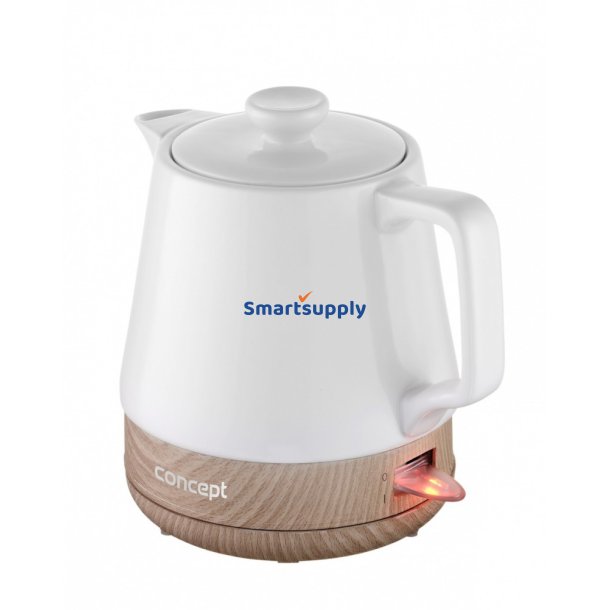 Keramisk kedel Concept RK0060 1,0L hvid