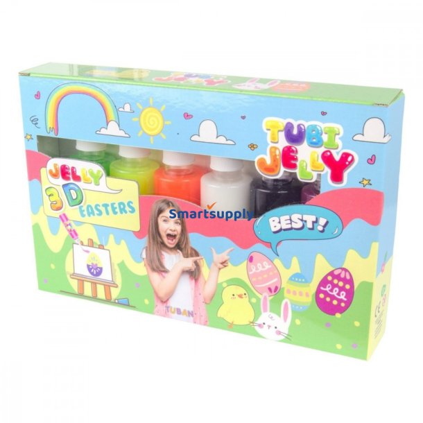 Set Tubi Jelly s�t 6 farver - P�ske