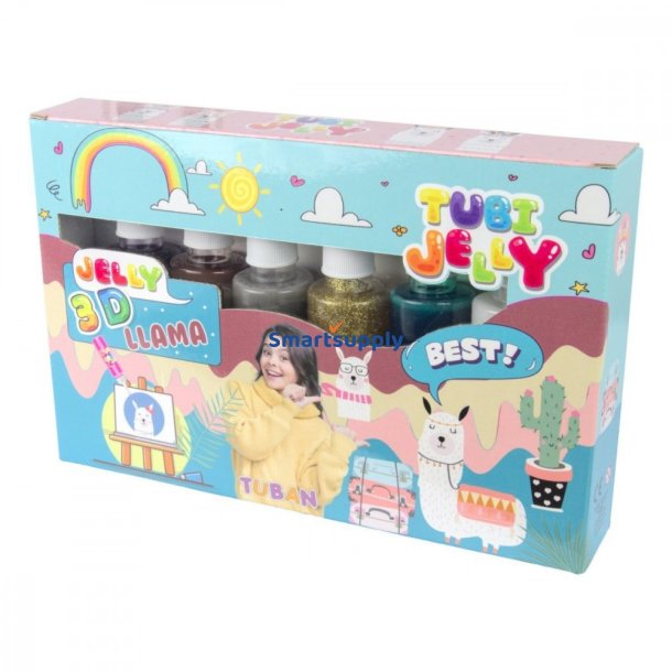 TUBAN Tubi Jelly s�t 6 farver - Lama