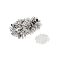 Lanberg Pls-6000 Ledningsstik Rj-45 Rustfrit Stl, Gennemsigtig