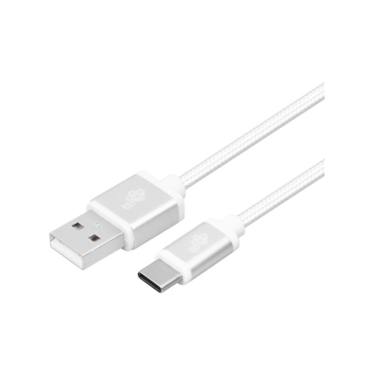 USB - USB C kabel 2 m s�lv