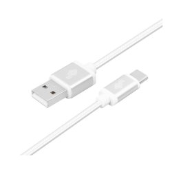 USB - USB C kabel 2 m s�lv