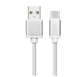 USB - USB C kabel 2 m s�lv