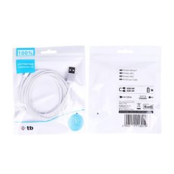 USB - USB C kabel 2 m s�lv