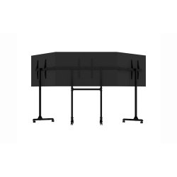 Fritst�ende triple monitorstativ