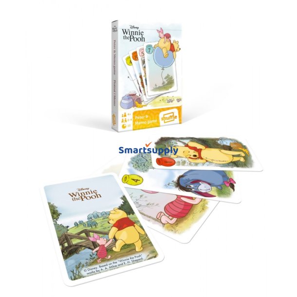 Kort Black Peter og Memo Winnie the Pooh