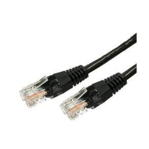 Patchkabel cat.6A RJ45 UTP 3m. sort