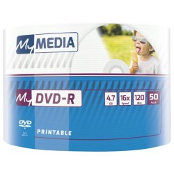 DVD-R My Media 4.7GB x16 Wrap Printbar