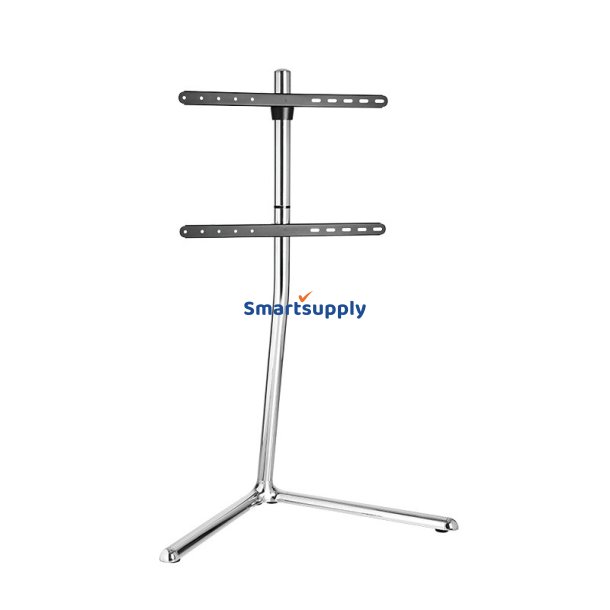 TV-stativ med V-fod krom