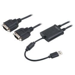 USB 2.0 til 2x serielladapter