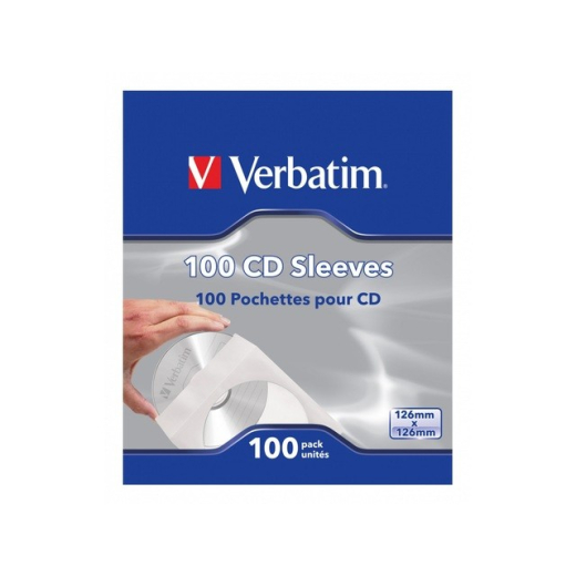 Papir CD kuvert 100stk