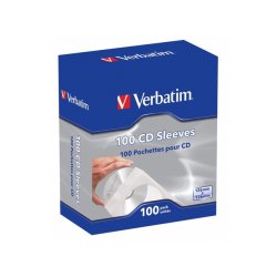 Papir CD kuvert 100stk