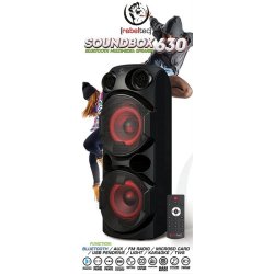 Rebeltec bluetooth karaoke SoundBox 630