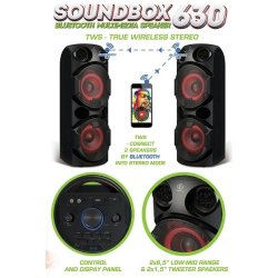 Rebeltec bluetooth karaoke SoundBox 630