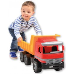 Lena Dump Truck Actros 62 cm enkelt brun vogn