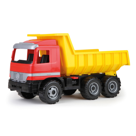Lena Dump Truck Actros 62 cm enkelt brun vogn