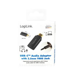 USB-C til 3,5mm lydadapter