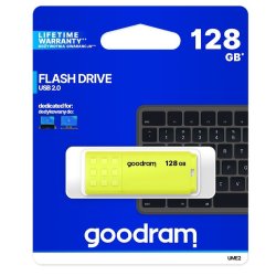 Pendrive UME2 128GB USB 2.0 gul