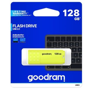 Pendrive UME2 128GB USB 2.0 gul