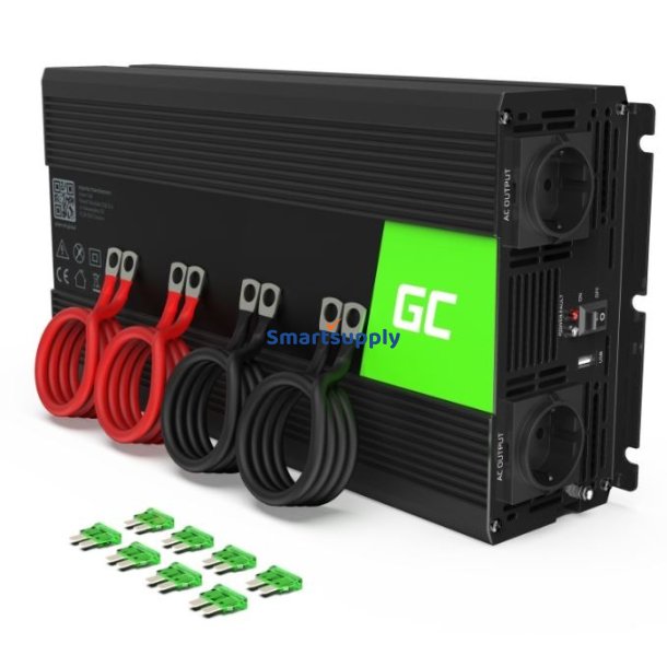 Converter 24V til 230V 3000W/6000W