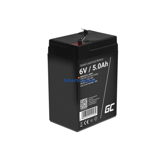 Batteri AGM GC 6V 5Ah