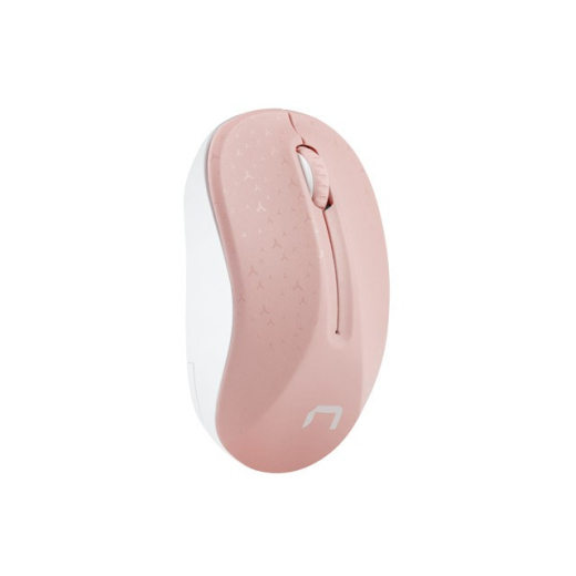 Tr�dl�s mus Toucan pink-hvid