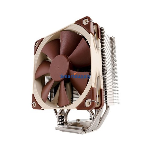 Noctua NH-U12S PC-klerkomponent Processor Kler 12 cm Brun, Rustfrit stl