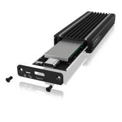 ICY BOX IB-1824ML-C31 M.2 NVMe-sag med RGB