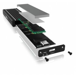 ICY BOX IB-1824ML-C31 M.2 NVMe-sag med RGB