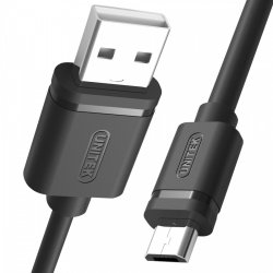 USB - microUSB KABEL 2.0 2M, M/M; Y-C455GBK