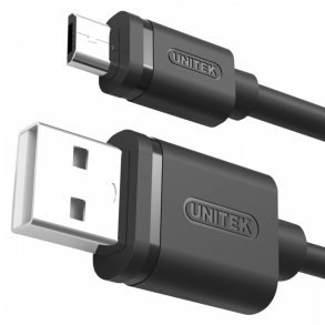 USB - microUSB KABEL 2.0 2M, M/M; Y-C455GBK