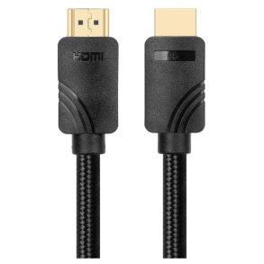 HDMI Premium Cable v 2.1 2m sort skabt til gamere