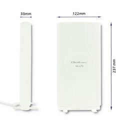Omnidirektionel antenne 4G LTE 2xSMA 30dBi
