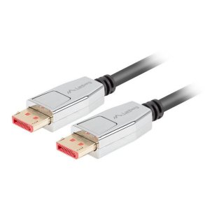 Kabel DisplayPort M/M 0.5 20 PIN V1.4 1.8M 8K sort