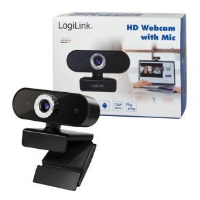 HD USB webcam med mikrofon