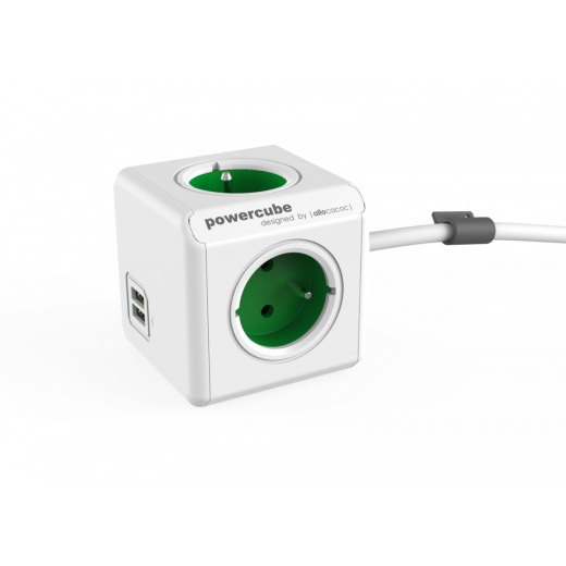 PowerCube USB Extended 1,5m 2402 Gr�n