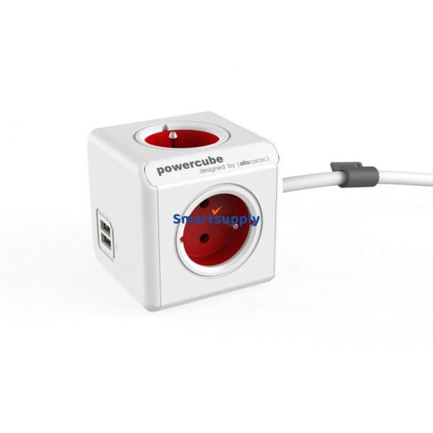 PowerCube USB Extended 1,5m 2402 R�d