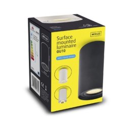 Overflademonteret halogen GU10 spot tuba LED