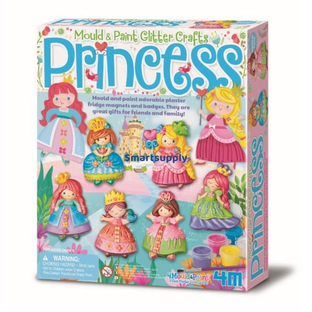 Glitter prinsesser kreativ s�t