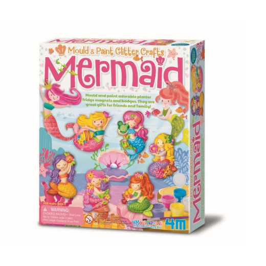 Glitter havfrue kreativt s�t