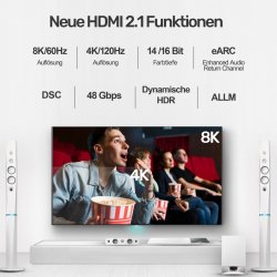 HDMI KABEL M/M 3m; v2.1;8K;120Hz;UDHD;C139