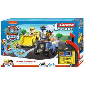 F�rste racerbane PAW Patrol On the Double Chase Rubble 2,9m