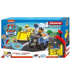 F�rste racerbane PAW Patrol On the Double Chase Rubble 2,9m