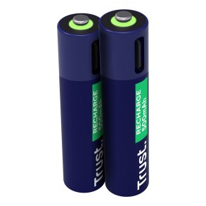 Trust 25585 - genopladelige AAA-batterier, 2 stk.