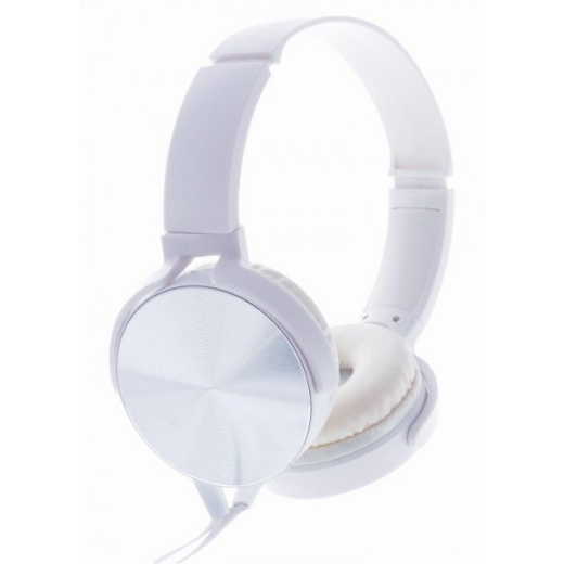 Stereo hovedtelefoner med mic Rebeltec MONTANA Hvid