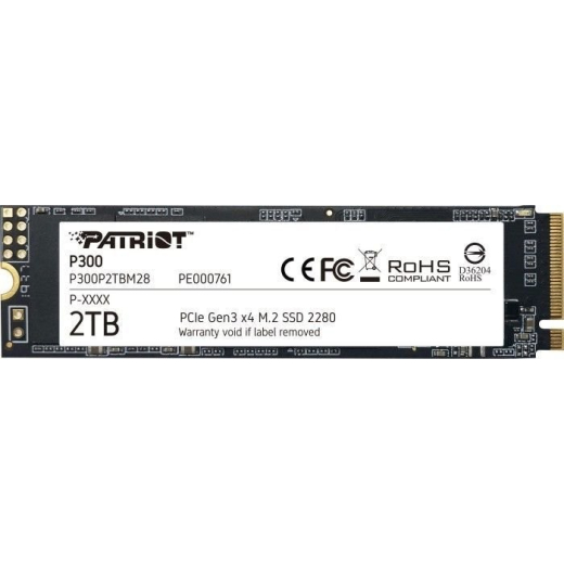 SSD P300 2TB M.2 PCIe Gen 3 x4 2100/1650