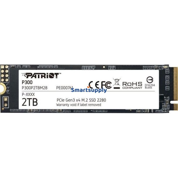 SSD P300 2TB M.2 PCIe Gen 3 x4 2100/1650