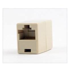 In-line kobler Rj45/RJ45 UTP 10 stk