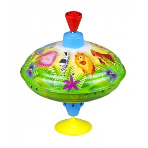 Humming top Vilde dyr 16 cm